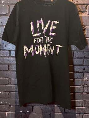 Vintage 2001 WWF Hardy Boyz 'Live For The Moment' T-Shirt